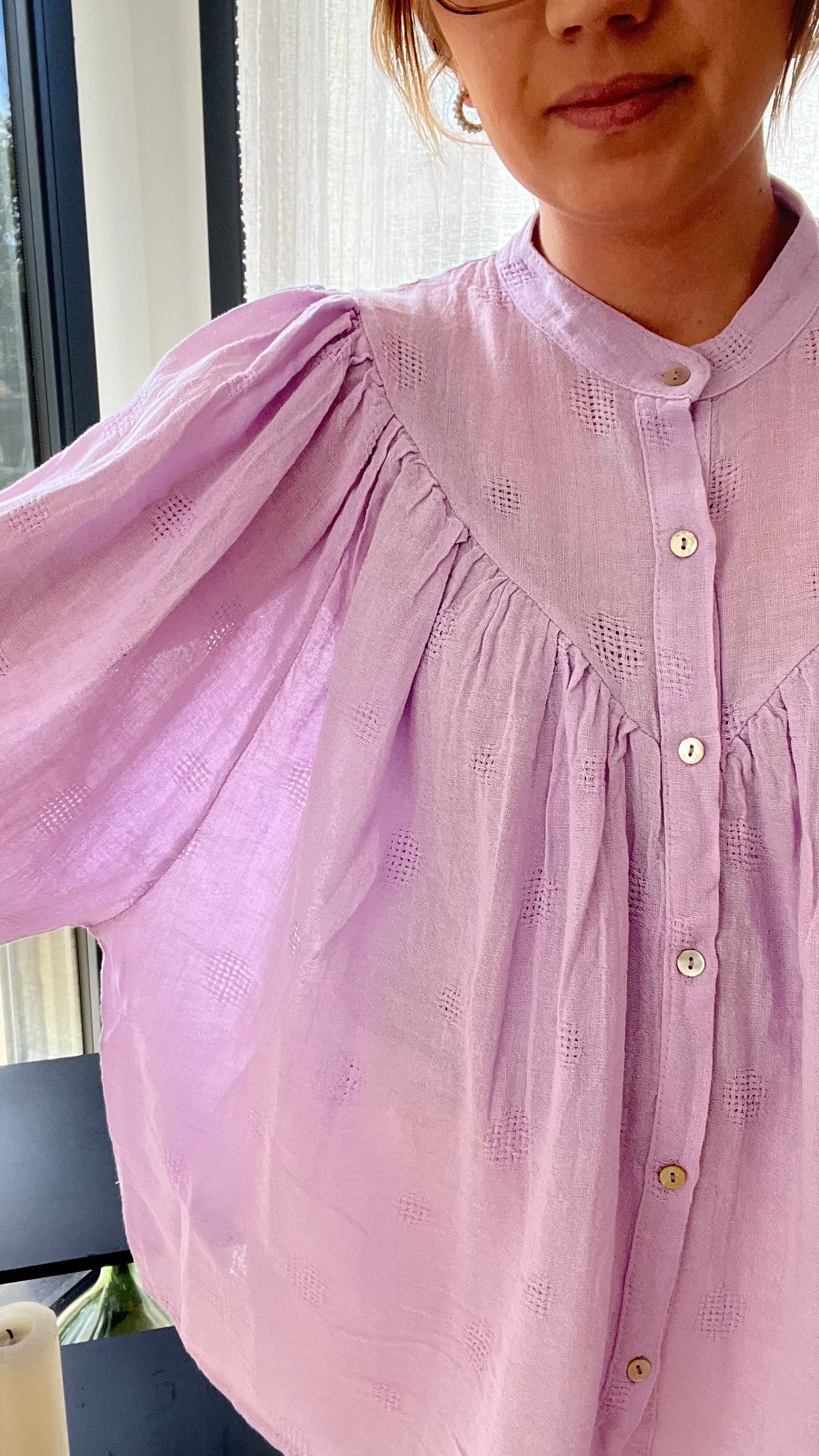 Blouse Lilas