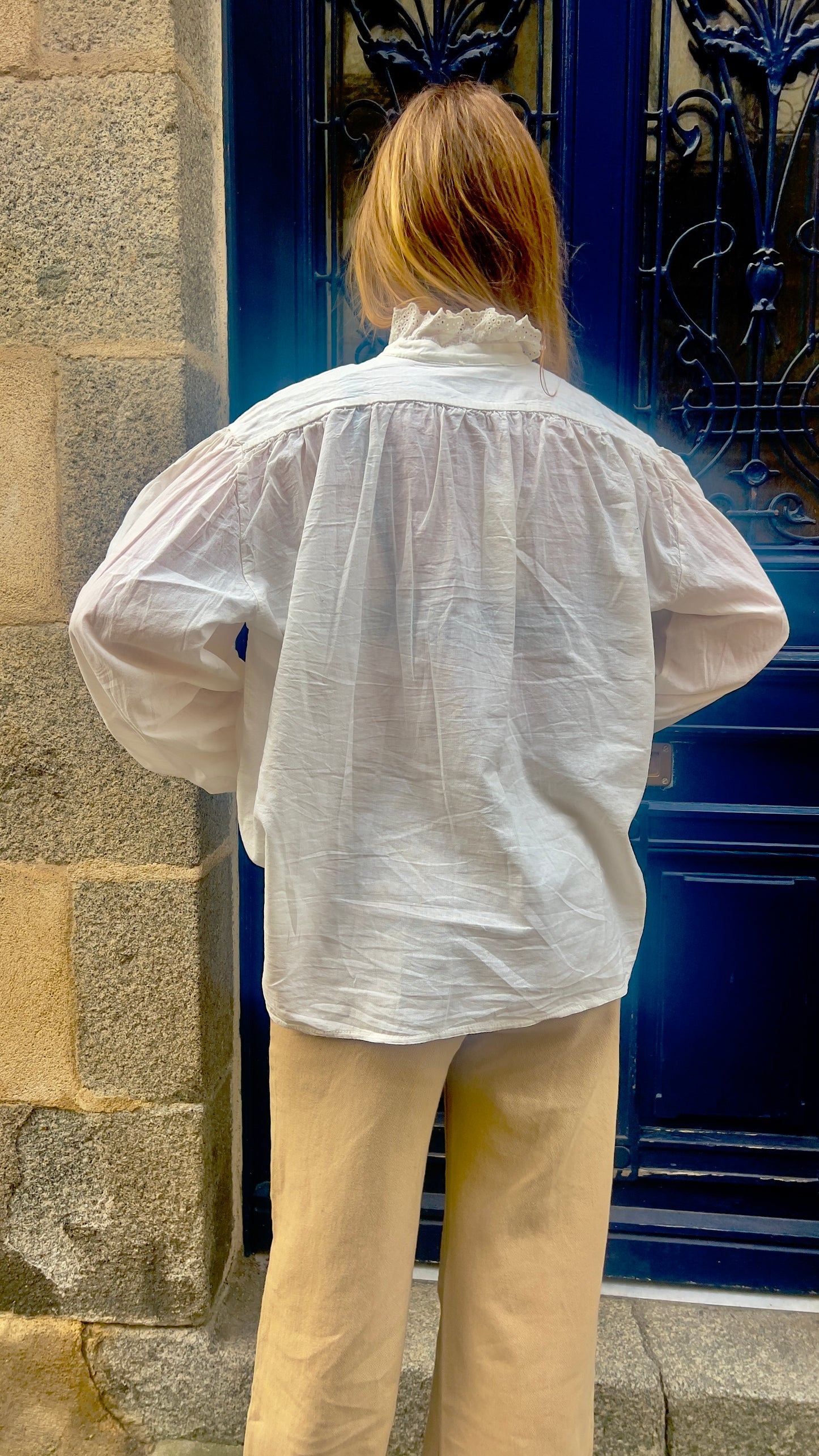 Blouse blanche