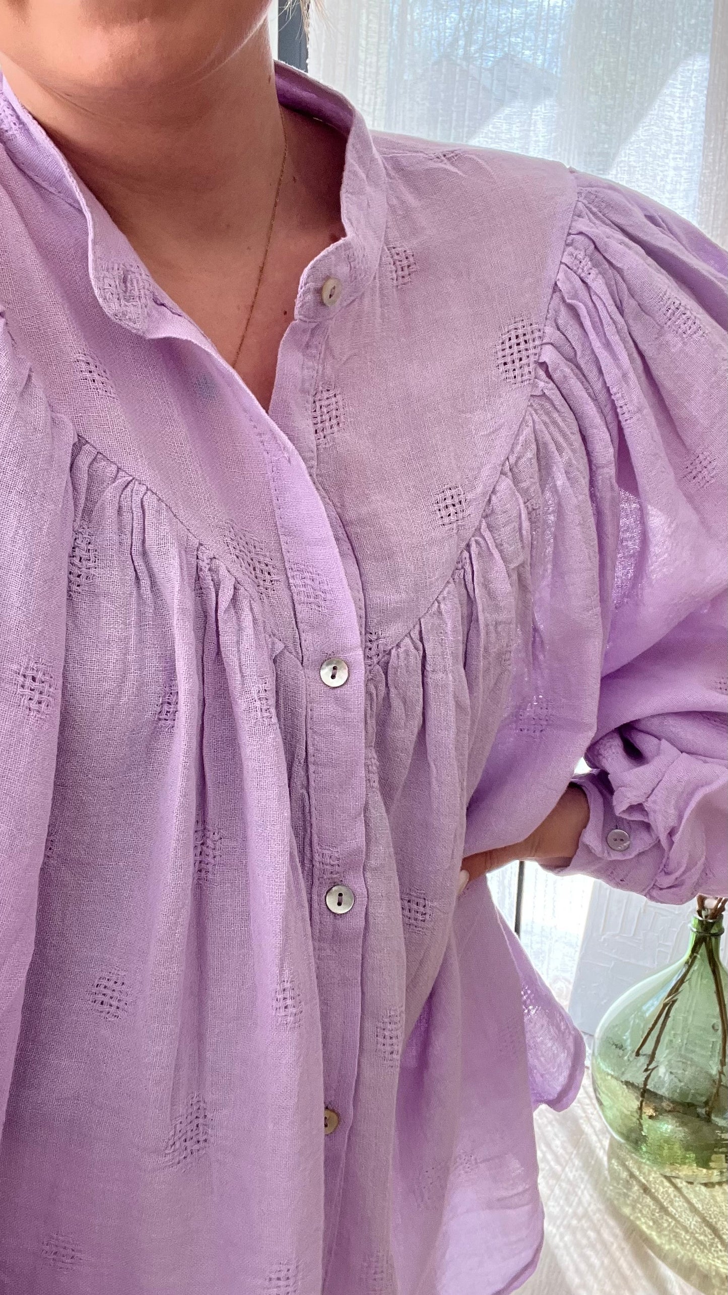 Blouse Lilas